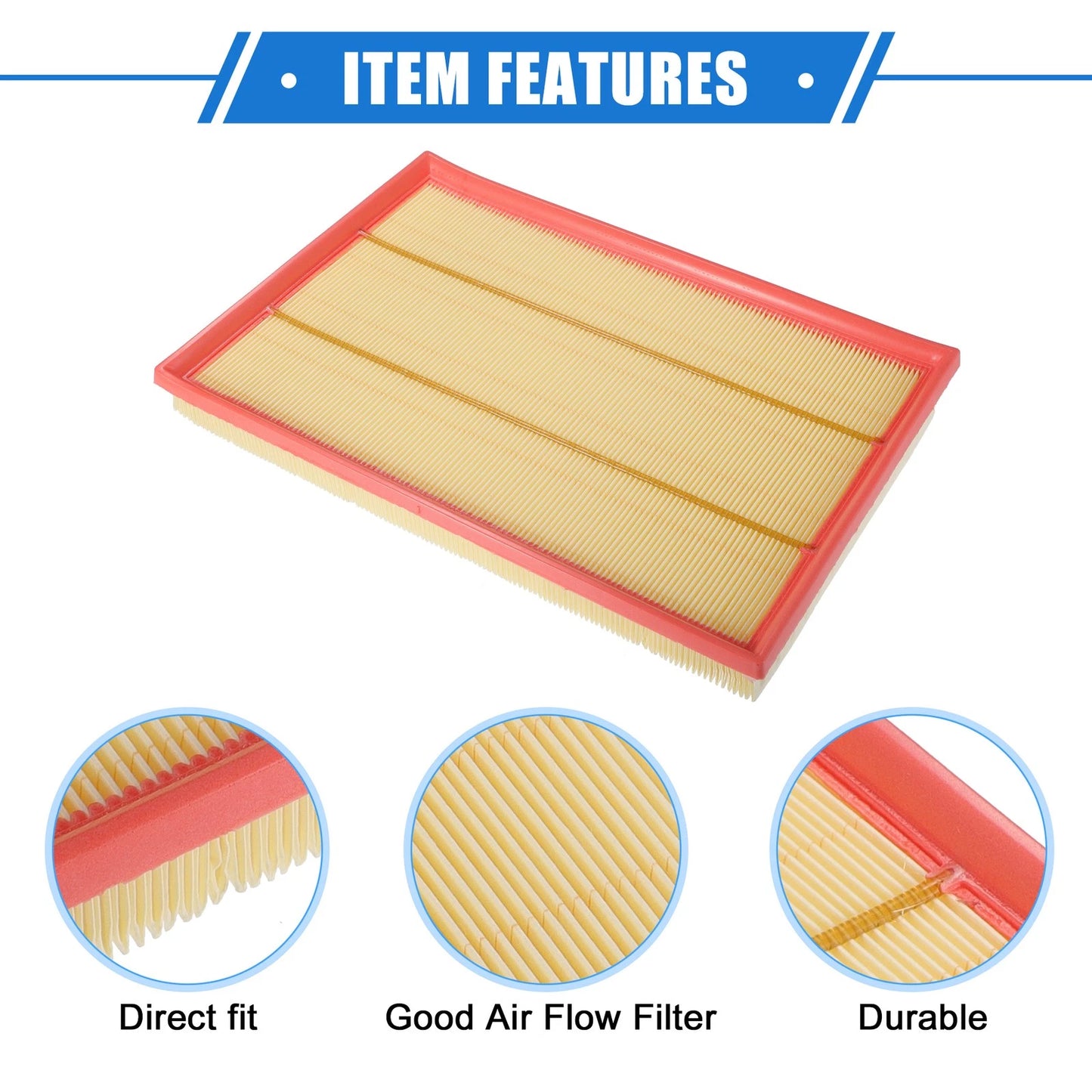 Car Engine Air Filter for BMW X5 (2007-2010)