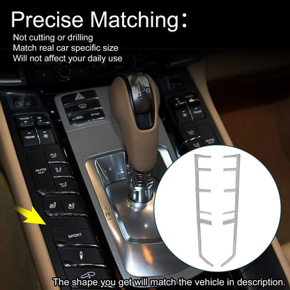 ABS Gear Shift Knob Cover Sticker for Porsche Panamera (2010-2016)