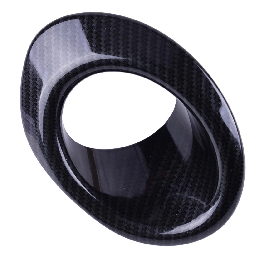 ABS Carbon Fiber Fog Light Cover Ring for Honda Civic 10th Coupe (2016-2018)