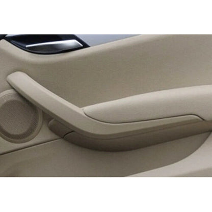 Beige Side Inner Door Panel Handle Pull Trim Cover for BMW X1 E84 (2010-2016)