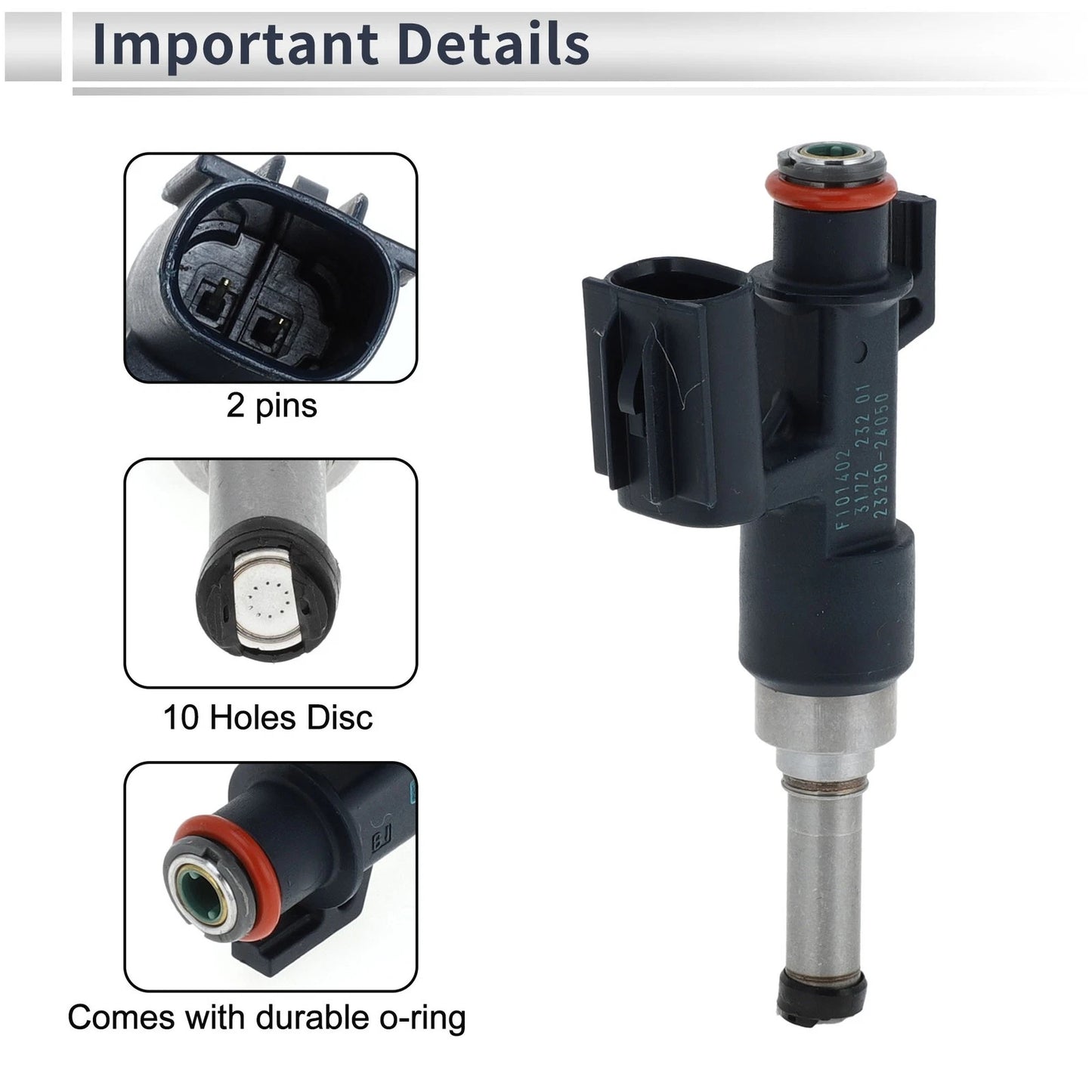 Fuel Injector for Toyota Corolla 2.0 (2019–2022)