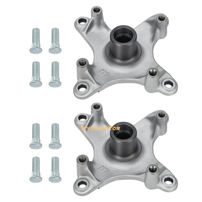 2 x Rear Left Right Hub & Bolts for Polaris Sportsman 300 400 (2008–2010)