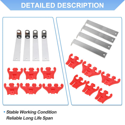 Engine Spark Plug Looms Separators for Chevy Ford 7/8/9mm Red