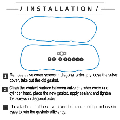 Valve Cover Gasket for Chevrolet Silverado 1500 / GMC