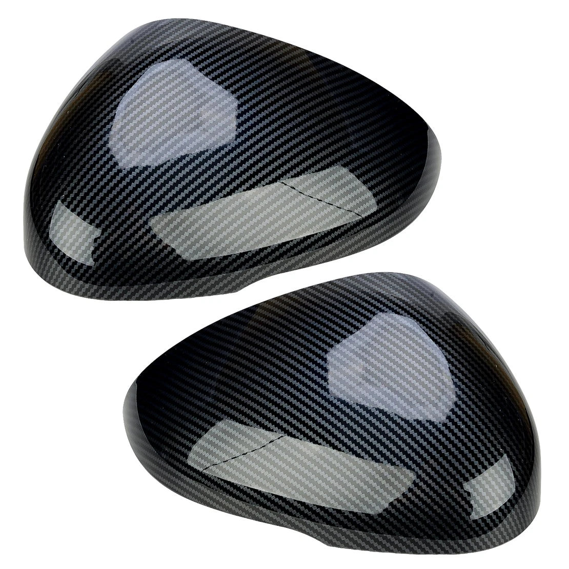 Carbon Fiber Style Rear View Mirror Covers for Kia K5 (2021-2023)