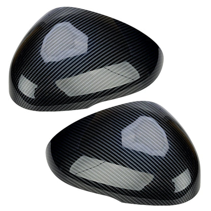 Carbon Fiber Style Rear View Mirror Covers for Kia K5 (2021-2023)