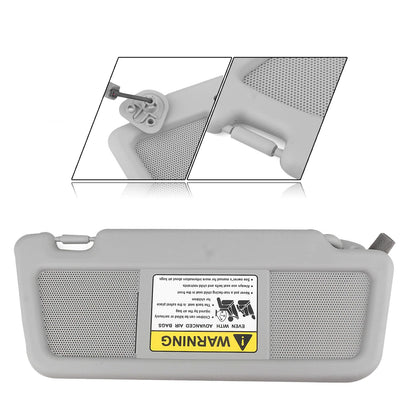 Gray Sun Visor Left Driver Side for Mazda RX-8 (2004-2011)