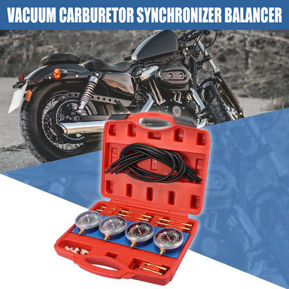 Vacuum Carburetor Synchronizer Balancer Gauge Set for Motorcycle