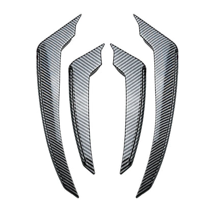 Front Bumper Side Fin Canards Splitter for Alfa Romeo Stelvio (2017–2025)