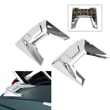 Chrome Saddlebag Lid Spoilers for Harley Road Glide Ultra Limited (2014-2023)