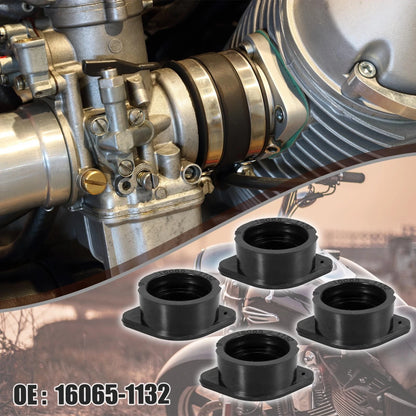 Carburetor Intake Adaptor Connector / 4 x Kawasaki