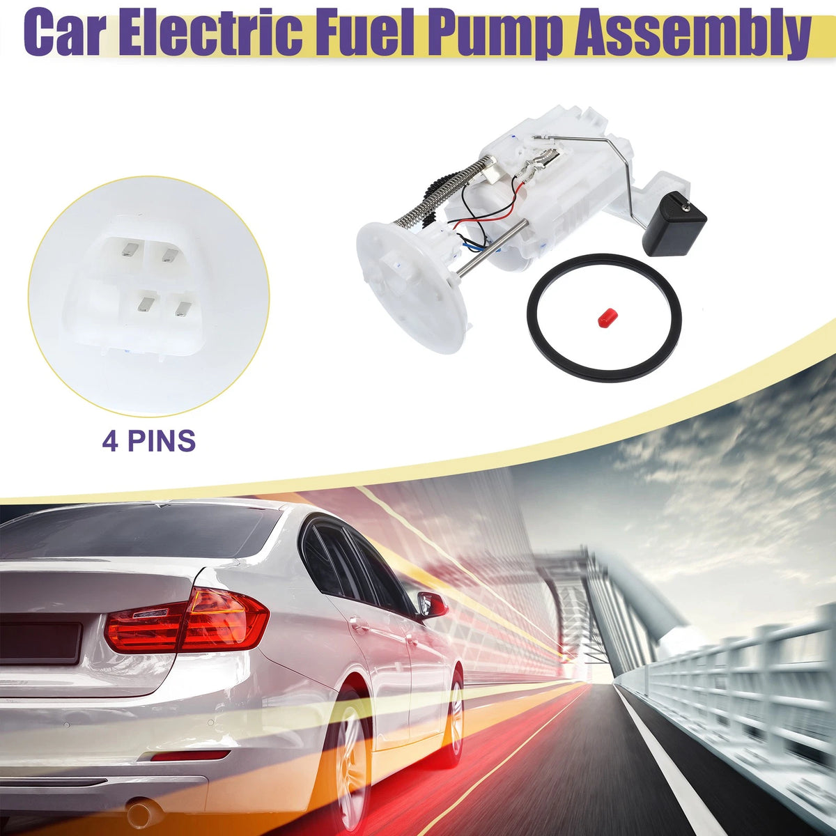 Electric Fuel Pump Assembly Set Toyota Camry 2.4L 2.5L (2008–2011)
