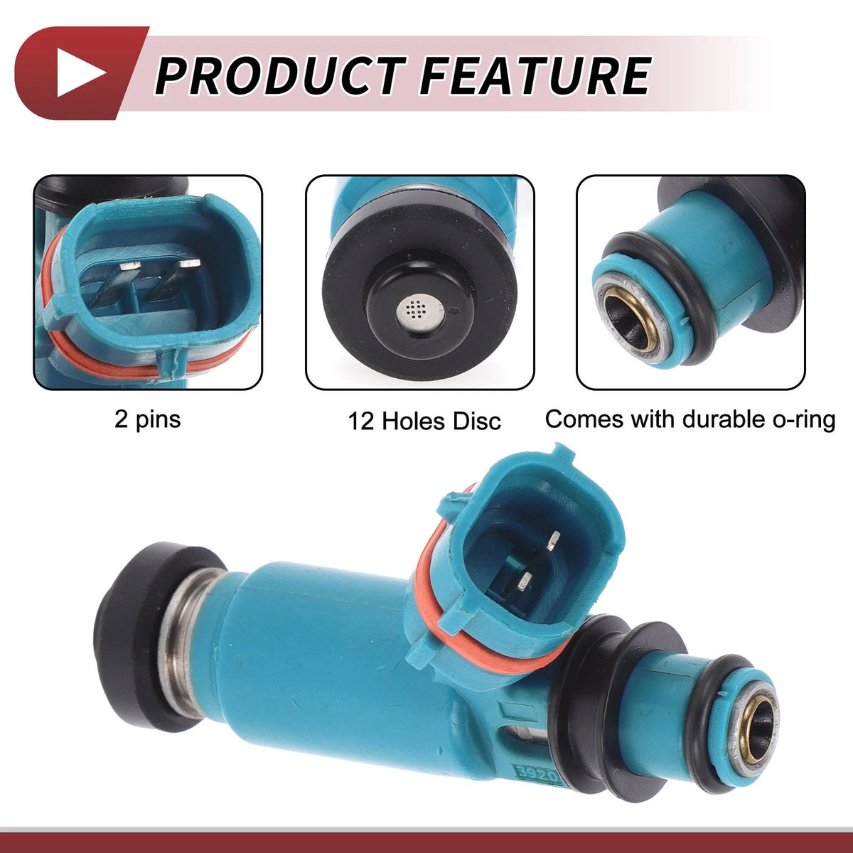 Fuel Injector 1 Pc for Subaru Impreza WRX 2.0 (2002-2005) Blue