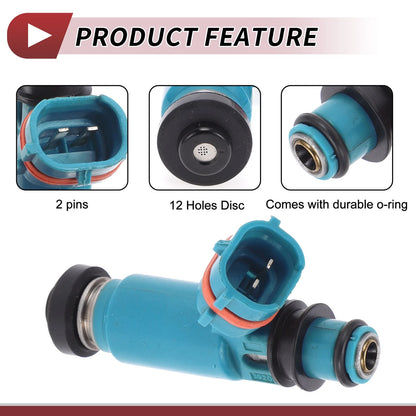 Fuel Injector 1 Pc for Subaru Impreza WRX 2.0 (2002-2005) Blue