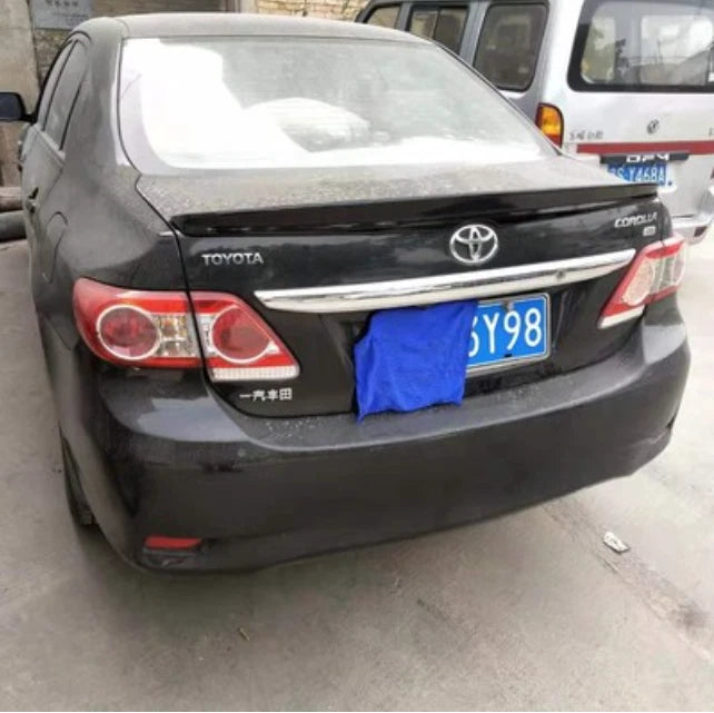 Black Rear Boot Spoiler ABS for Toyota Corolla Factory Style Wing (2009-2013)