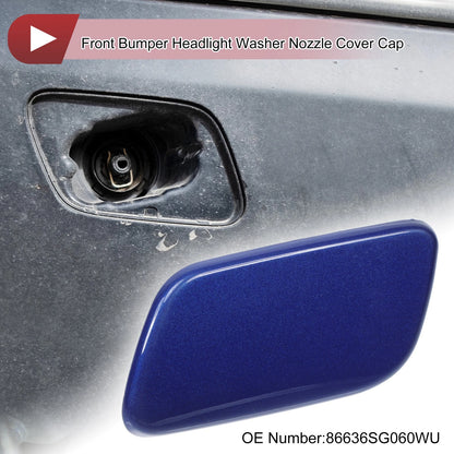 Front Left Washer Nozzle Cover for Subaru Forester 2013-2015 Blue
