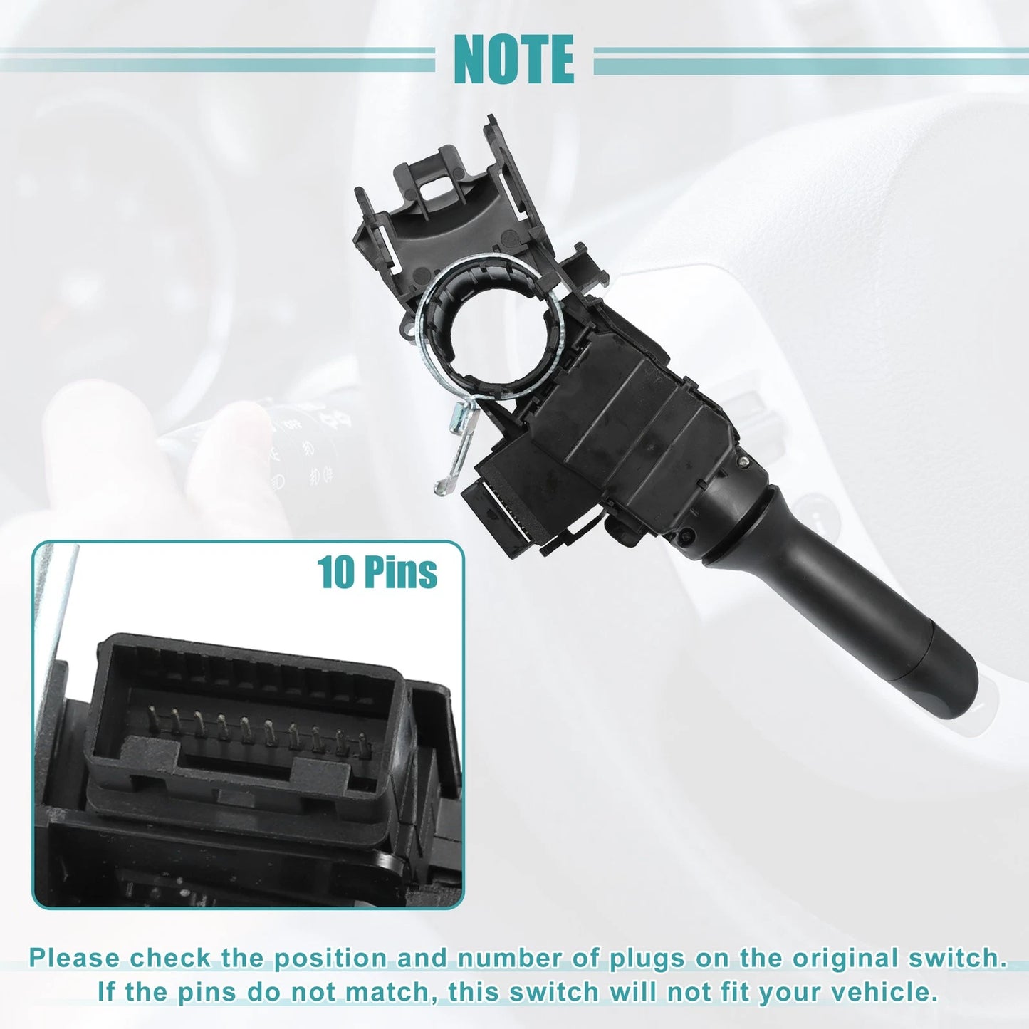 Turn Signal Switch for Toyota Camry, Highlander (2002-2006)