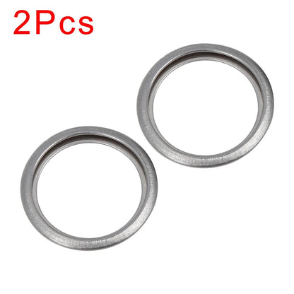M20 Silver Tone Oil Drain Plug Gaskets for Subaru