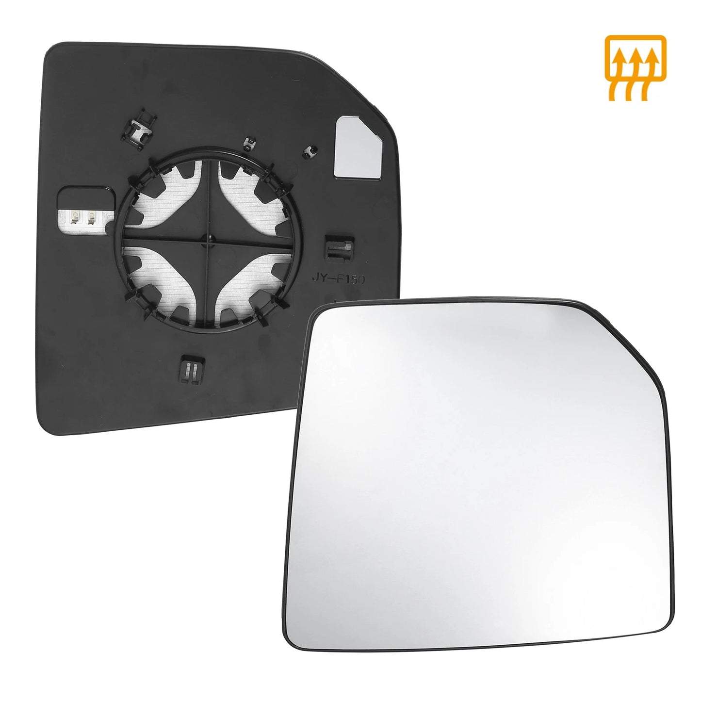 Left Heated Mirror Glass for Ford F150 2015-2020 (2 x Plates)