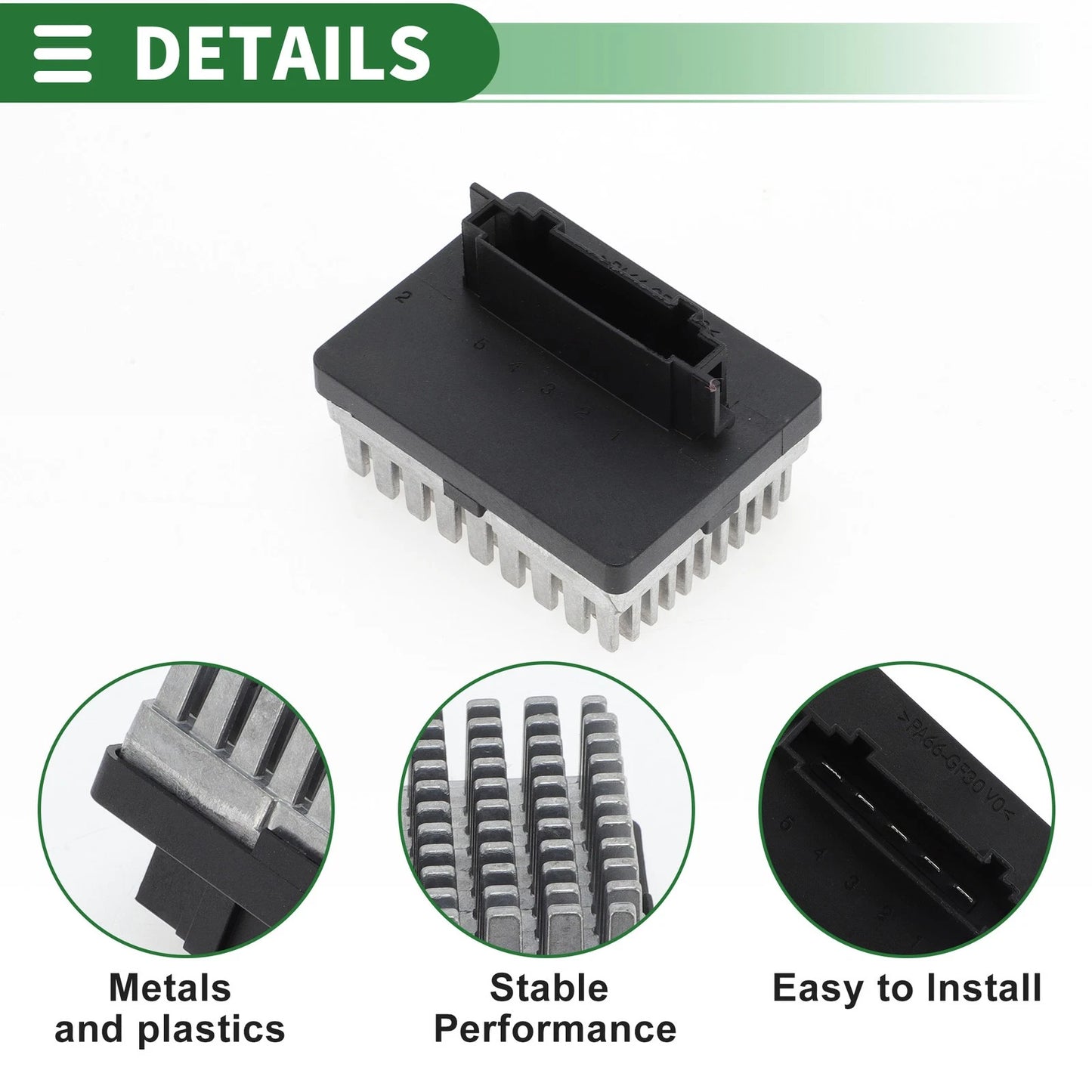 Blower Motor Resistor for Peugeot 206 (2000-2010)