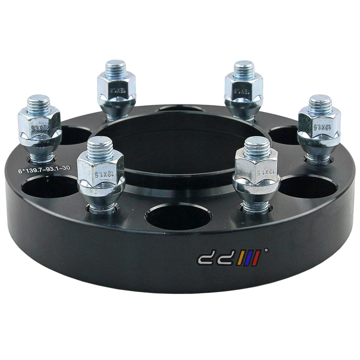 2 x 30mm 12x1.5 Hub Centric Wheel Spacers for Ford Ranger PX T6 (2011-2023)