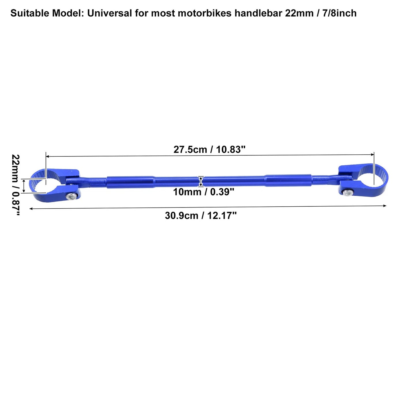 Balance Bar Crossbar Handlebar 22mm for Universal