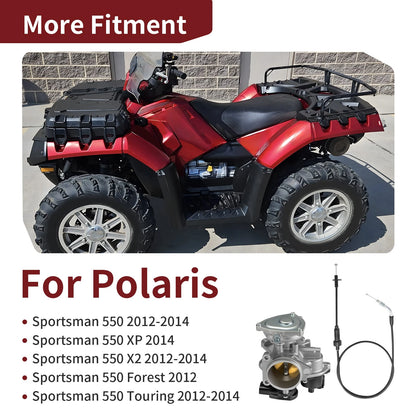 Throttle Body w/ Cable for Polaris Sportsman XP 550 (2014–2014)