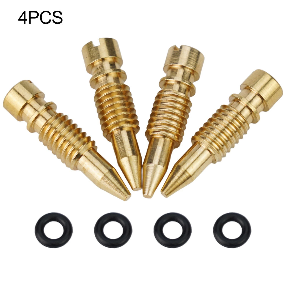 Carburetor Float Bowl Drain Screw Set 4 for CB650/CB750/CB900/CB1100