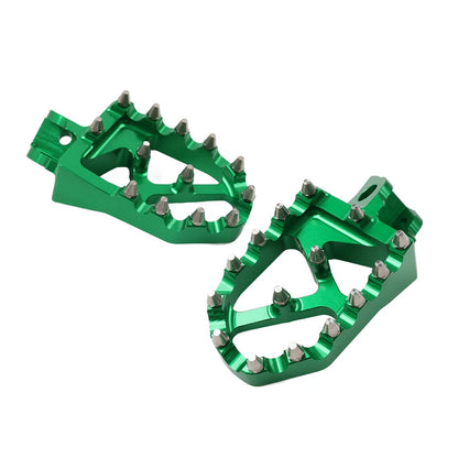 CNC MX Foot Pegs for Kawasaki KX100, KX65 & Suzuki RM100, RM65 (2000-2023)