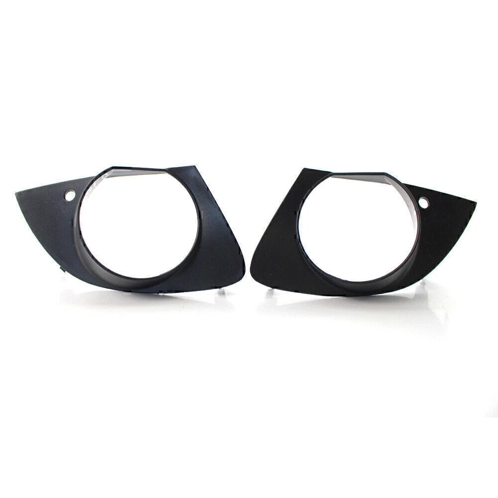 Black Fog Light Lamp Covers for BMW E65 E66 750i 760Li (2006-2008)