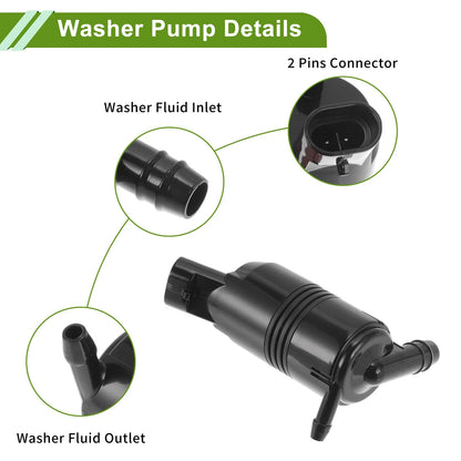 Windshield Washer Pump Washer Fluid Pump for Buick Century (1994 - 1996)
