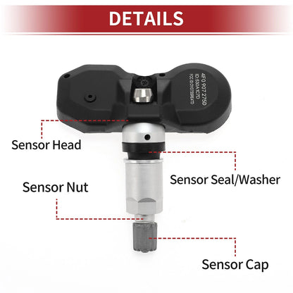 Tire Pressure Sensor 433MHz for Porsche Boxster (2012-2016)