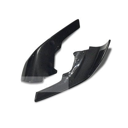 2 x Carbon Fiber Front Bumper Side Splitters for BMW F87 M2 (2016-2019)