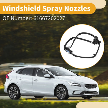 Windshield Washer Nozzle for BMW 750i (2009-2015) - Black 1 x Piece