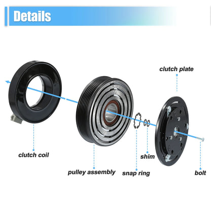 AC Compressor Clutch Set for Ford F-150 (1997-2006)