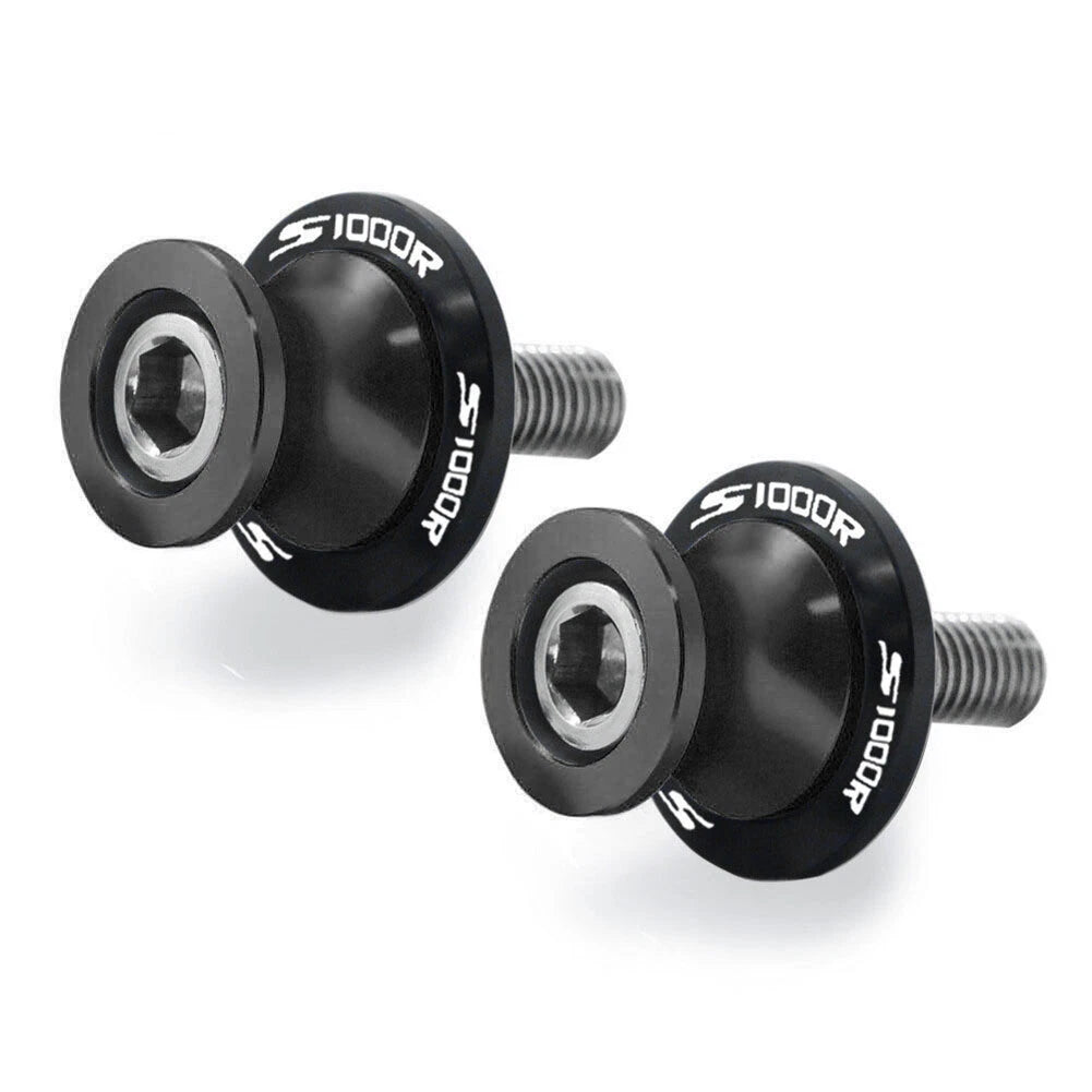 BLK Swingarm Spools for BMW S1000R S1000RR (2014-2018) - 2 x Coil Slider Screws