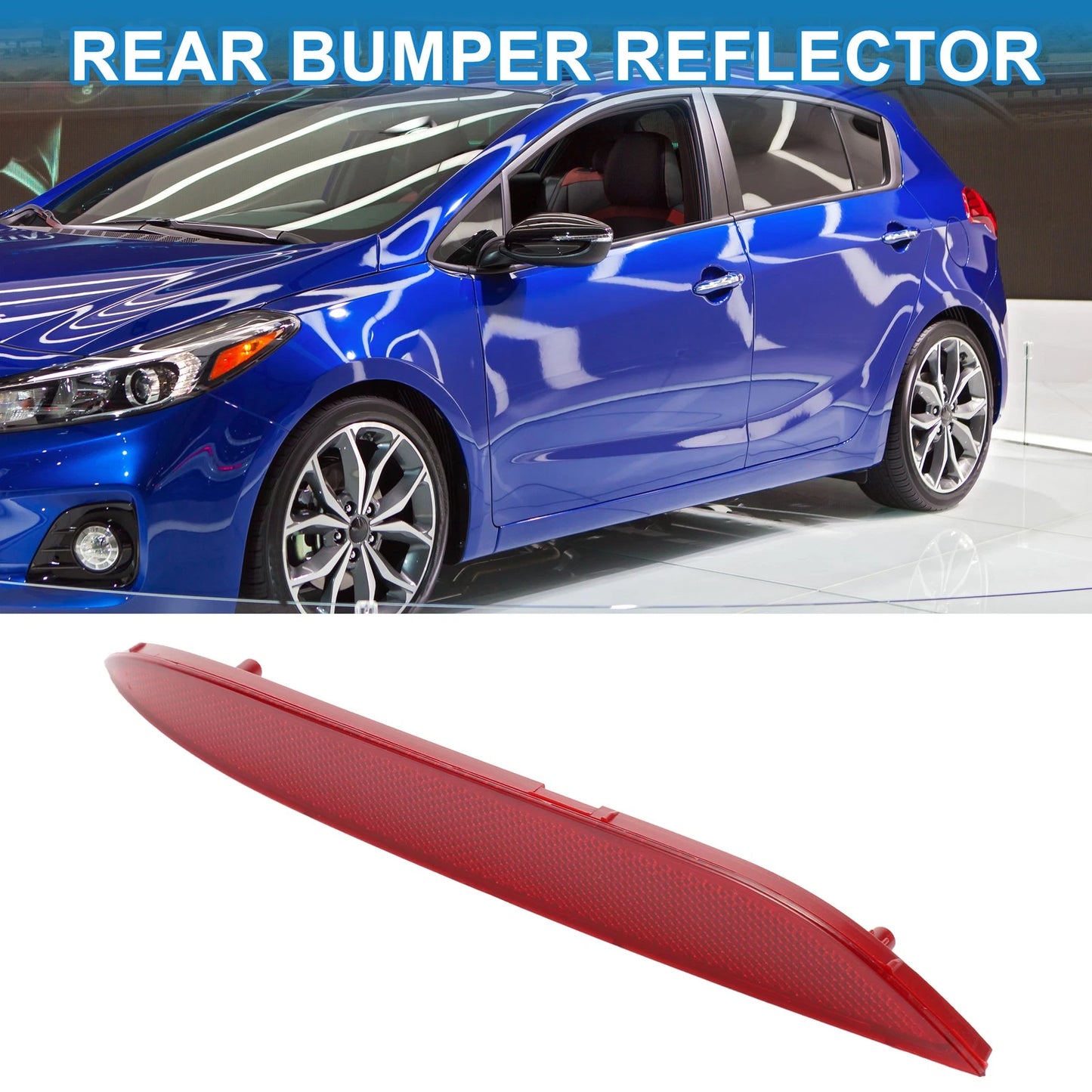 Rear Left Bumper Reflector for Kia Forte (2014-2016)