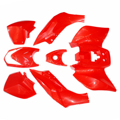 RED Plastics Fairing Fender Guards Cover for 125cc TIGER Quad Dirt Bike ATV