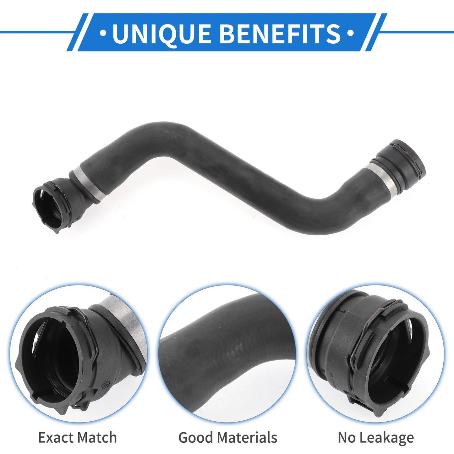 Radiator Hose for BMW 5 Touring F11 525d xDrive (2013-2017)