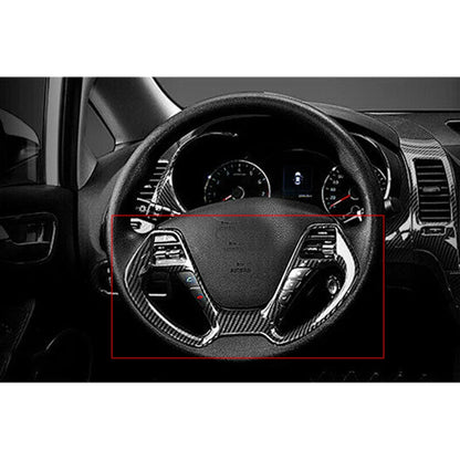 Steering Wheel Button Cover Trim for Kia Forte/K3 DX (2014-2018)