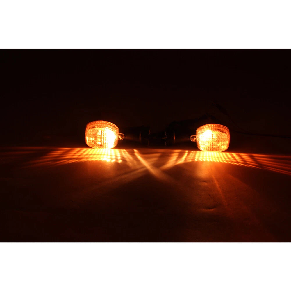 Clear Front Rear Turn Signal Indicator Lights for Kawasaki Ninja ZX7R ZX9R ZX12R