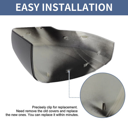 Left Right Mirror Cover Caps for Land Rover Range Rover Evoque (2012-2020)
