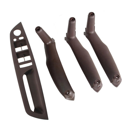 4x Inner Door Pull Handle Trim Covers for BMW X5 E70 X6 E71 E72 (2007-2013)