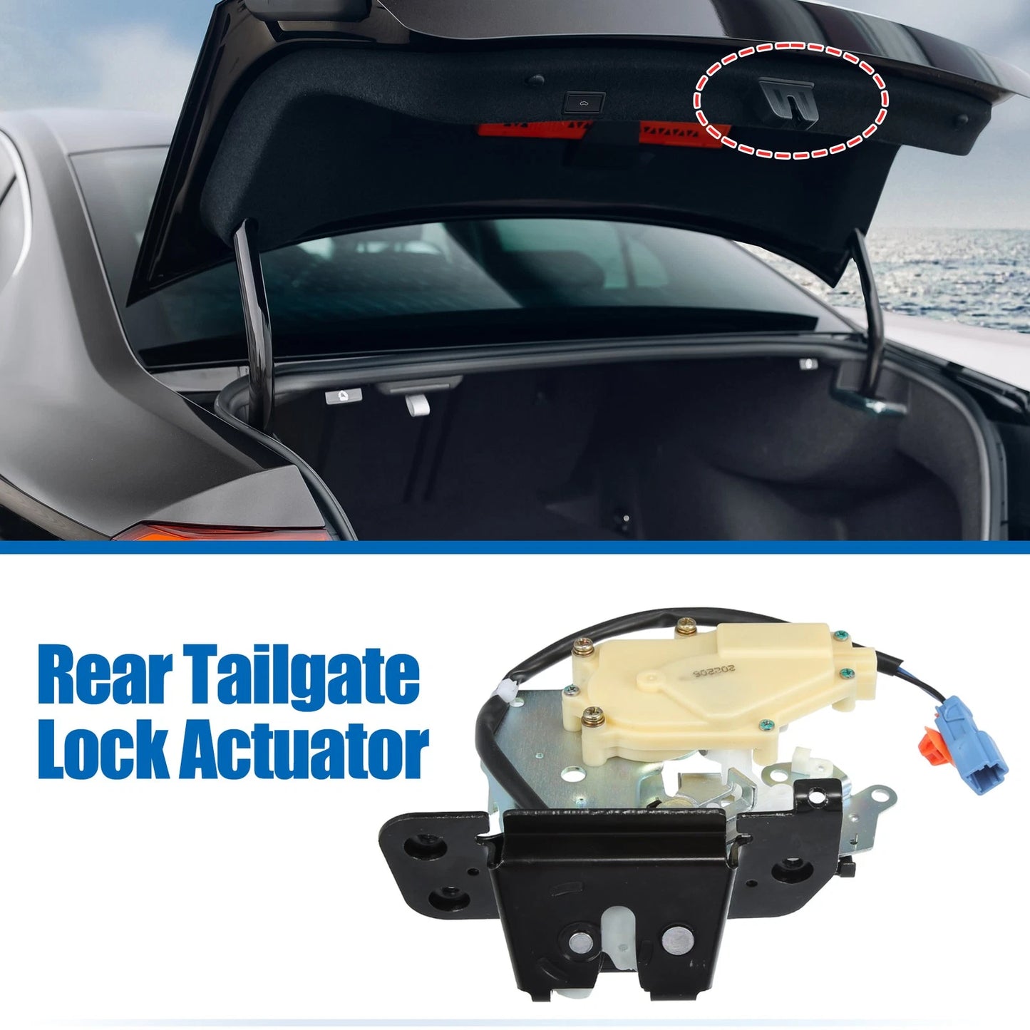 Tailgate Lock Latch Actuator for Honda Pilot Acura MDX (2003-2008) (2001-2006)