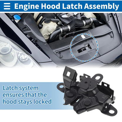 Hood Latch Assembly for Toyota 4Runner (2003–2009)