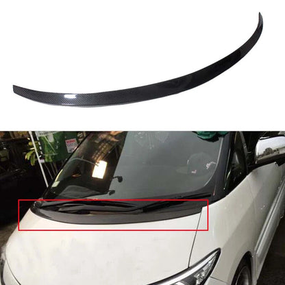Carbon Fiber Stick on Hood Trim Molding Kit for Toyota Previa 2006-2016