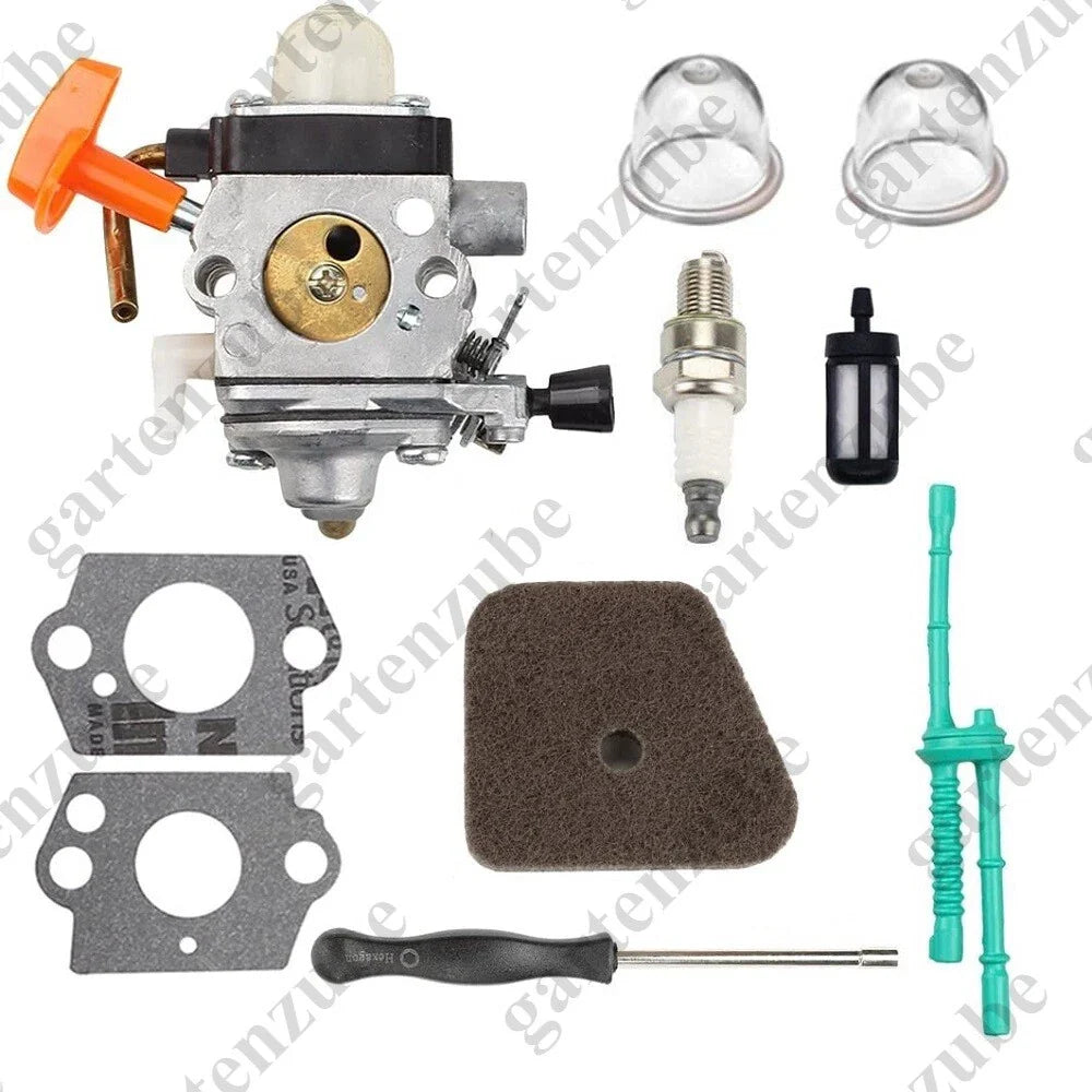 Carburetor & Air Filter for Stihl KM90/KM90R/KM100/KM110/KM130