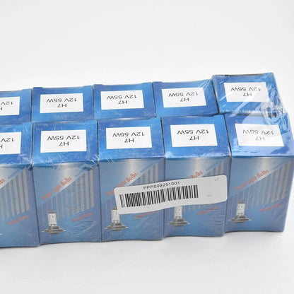 H7 10pcs Yellow Halogen Headlight Lamp Bulb Hi/Low Beam DC12V AU for Cars