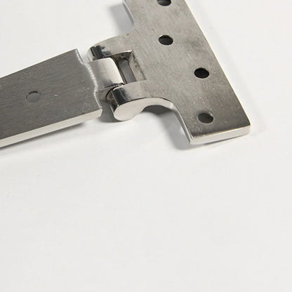Heavy Duty 150mm T Hinges for Boat Hatches, 2 Pack, Stainless Steel