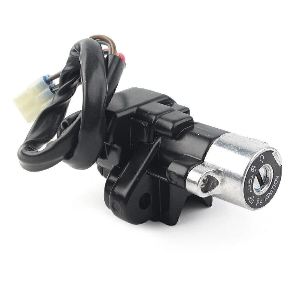 Ignition Switch Fuel Gas Cap Seat Lock Key for Suzuki TL1000R GS500 (1998-2003)